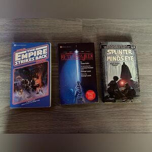 Star Wars Vintage Paperbacks Set - Blue, Black, White